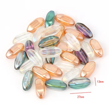 

MEIBEADS 10pcs/lot Natural Cylindrical Tube Shape Loose Spacers Beads for DIY Beads Bracelet Necklaces Pendants Jewelry Findings