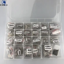 CHKJ Железный МАТЕРИАЛ 23 тип автомобильный замок пластина с 200 шт. Весна для HONDA HON66 для AUDI для Volkswagen Lock Reed аксессуары наборы
