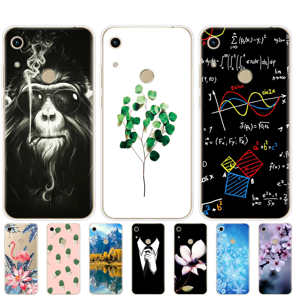 For Honor 8A Case huawei honor Silicone TPU Cover Phone On Huawei JAT-LX1 8 A prime coque bumper |