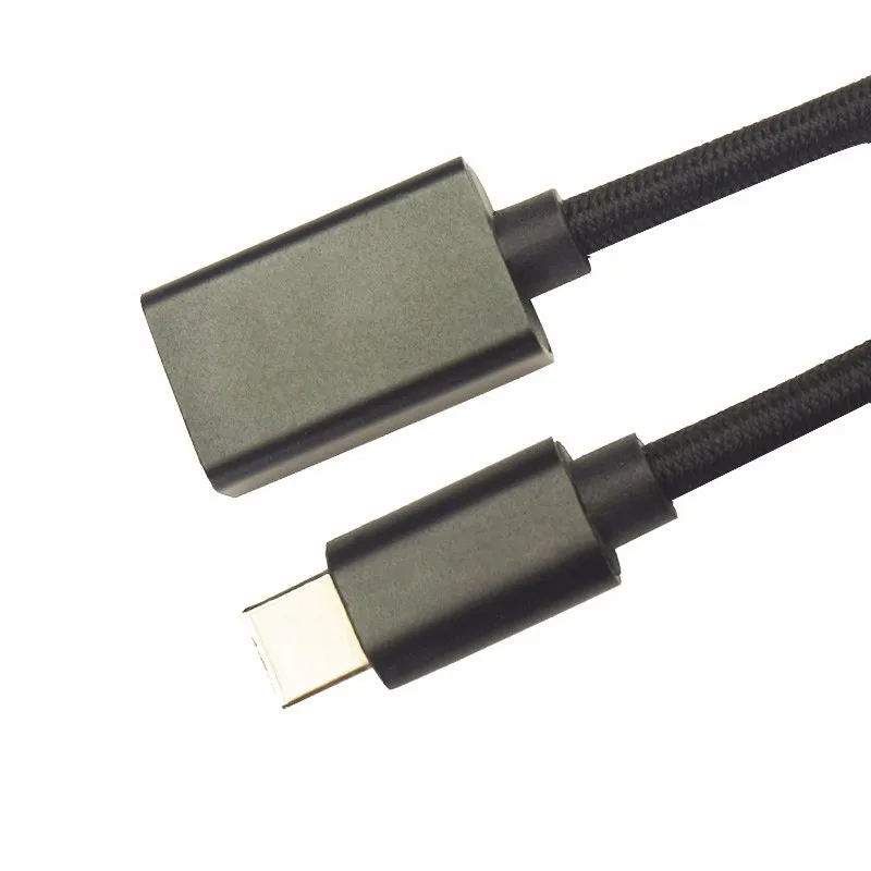 Raugee тип-c OTG Дата Кабельный разъем USB type C 3,1 3,0 Тип C до Женский OTG Кабель-адаптер для OnePlus3 2 для Lenovo zuk Z2 Pro