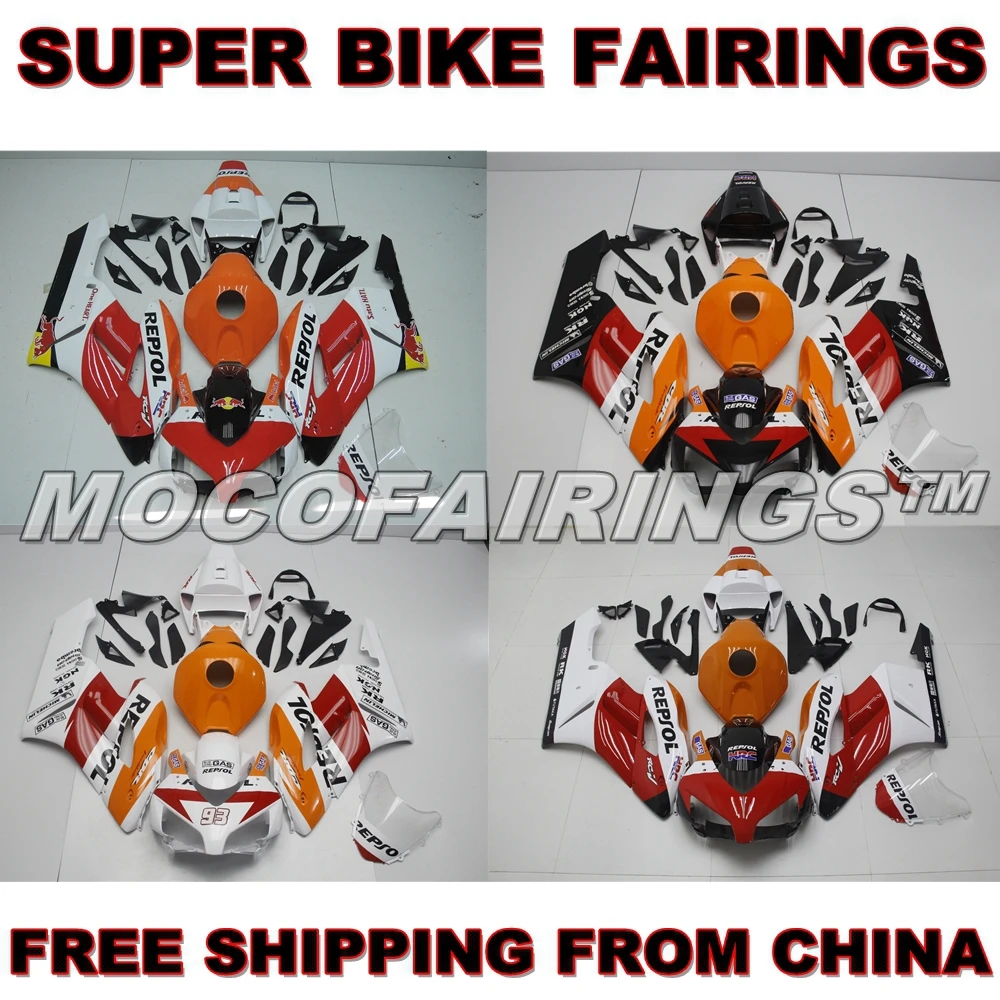 

Motorcycle Complete ABS Injection Fairing Kit For Honda CBR1000RR 2004 2005 CBR 1000 RR 04 05 Fairings Kits REPSOL NEW