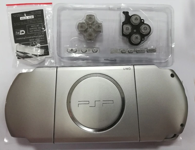 

OEM Black/White/Silver Color Shell Case Housing For PSP2000 PSP3000 PSP 2000 3000 Replacement Case For PSP Console