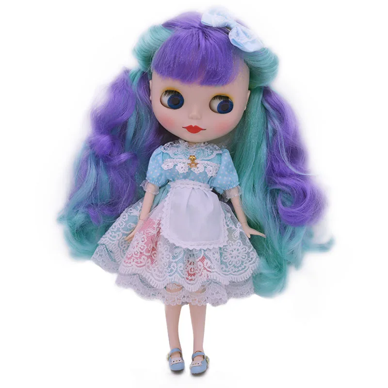 

Nude Doll Similar To Blyth BJD doll, Customized Polish Dolls Can Change Makeup and Dress by DIY, 12 Inch Ball Jointed Dolls NO.8