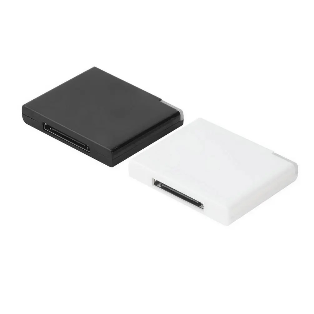 

1pcs 30-Pin Dock Bluetooth Receiver A2DP Music Adapter for iPod Bluetooth v2.0 For iPhone Speaker Wholesale with USB Dropship