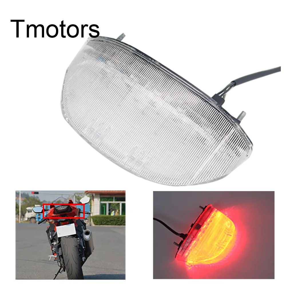 

4 For HONDA CBR1000 CBR1000RR 2004 2005 2006 2007 Motorcycle Stoplight Brake Warning Signal Indicator Rear Tail Stop Light Lamp