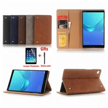 Для huawei MediaPad M5 Lite 8,0 T5 8 ''чехол JDN2-W09HN AL00HN чехол для планшета для huawei Honor Pad 5 8,0 подставка PU чехол для планшета+ пленка