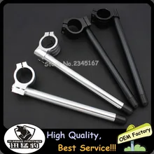 Хром Черный 7/" 22 мм зажим руля Ons 31, 33 33 размер 35, 37, 39 41 51 мм CNC рукоятки руля для Honda Kawasaki Suzuki