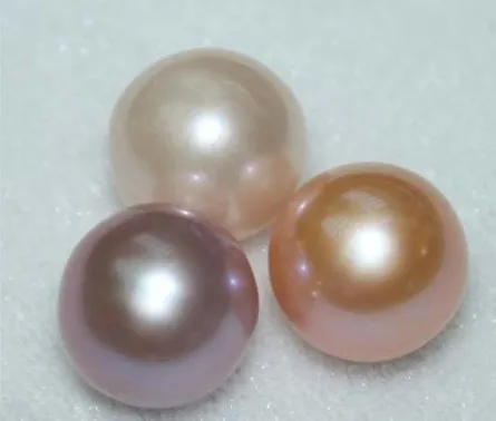 

High Quality 7-7.5mm Round Beauty Luster 100% Genuine Freshwater Loose Pearl Beads, Sold by 100g
