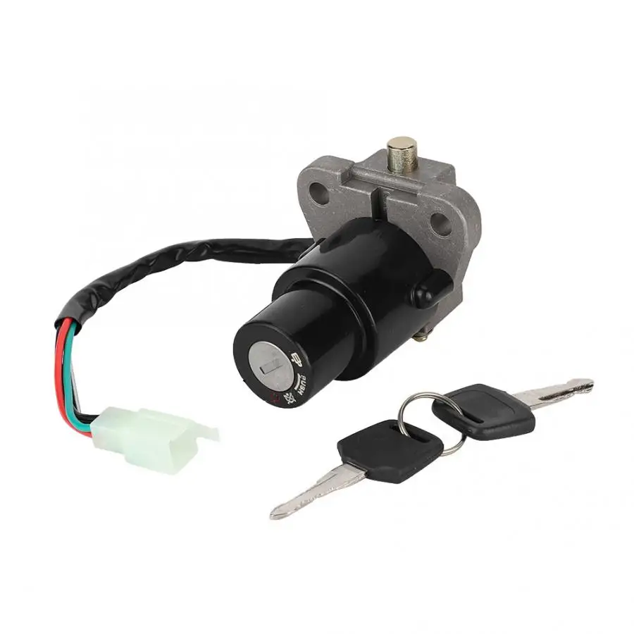 

Ignition Key Switch Fit for Kawasaki KLR650 KLR 650 1987-2007 Aluminum Alloy Auto Ignition Key Switch