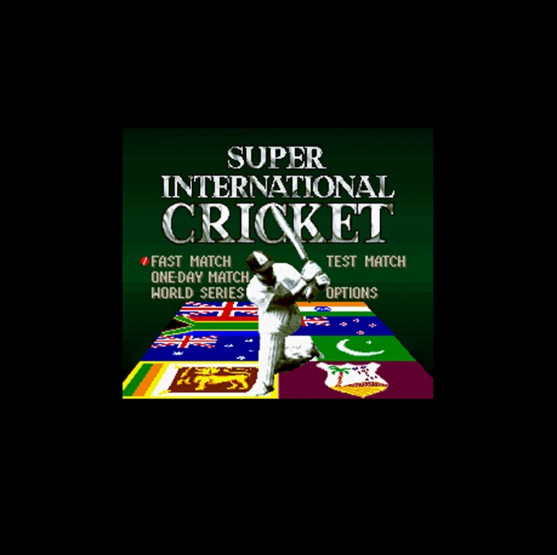 سوبر الكريكيت الدولي 16 بت كبيرة رمادي بطاقة الألعاب ل USA NTSC لعبة لاعب سوبر الكريكيت الدولي 16 بت كبيرة رمادي بطاقة الألعاب ل USA NTSC لعبة لاعب
