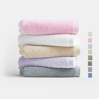 

Soft Face Towel Cotton Thickened Cotton Face Household Adult Absorbent Male Female Couple Large Face Towel Absorbent Hair B5T37