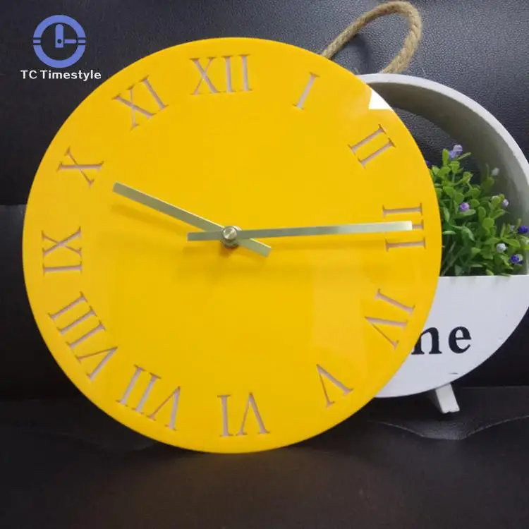 

DIY Roman Numeral Wall Clock Design Home Decoration Accessories Modern Clocks On The Wall Livingroom Decor Single Face Watch