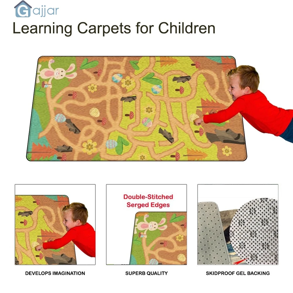 Подиум Детский ковер милый мультфильм детский ковер современный ковер для гостиной Прямая поставка 19APR17