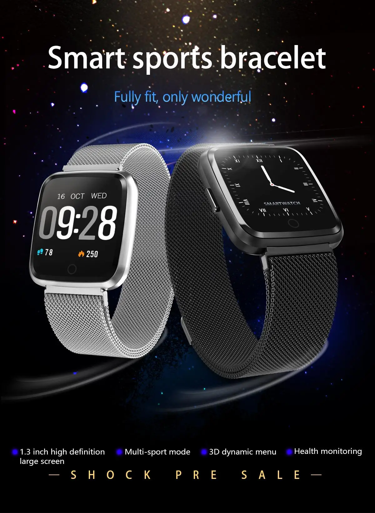 Y7 Смарт-часы IP67 Водонепроницаемый фитнес-трекер монитор сердечного ритма кровяное давление женские мужские часы умные часы для Android IOS