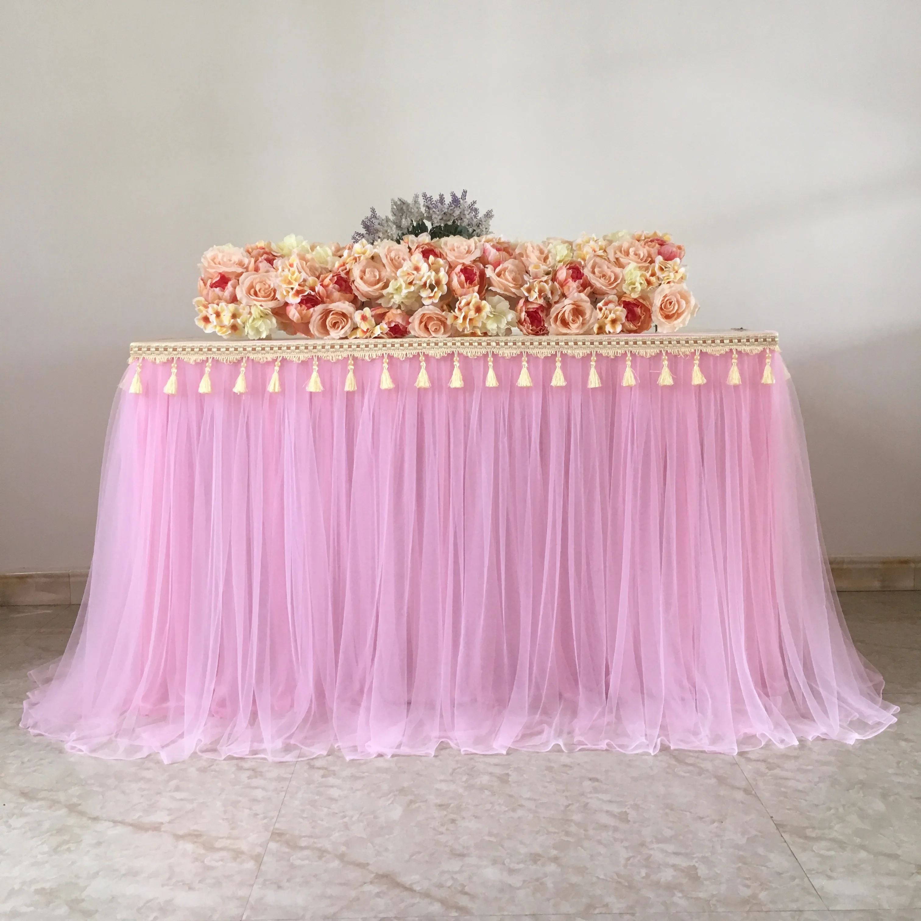 

Table Cloth 100x80cm Rectangle Table Cover Tableclothes for Wedding Event Party Hotel Decoration Table Skirt Party Tutu Skirt