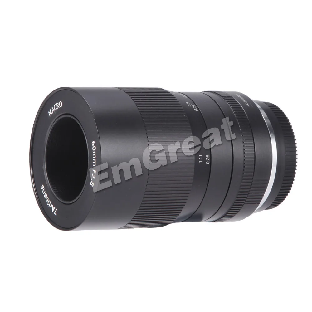 7artisans 60mm f2.8 1:1 Magnification Macro Lens Suitable for Sony E