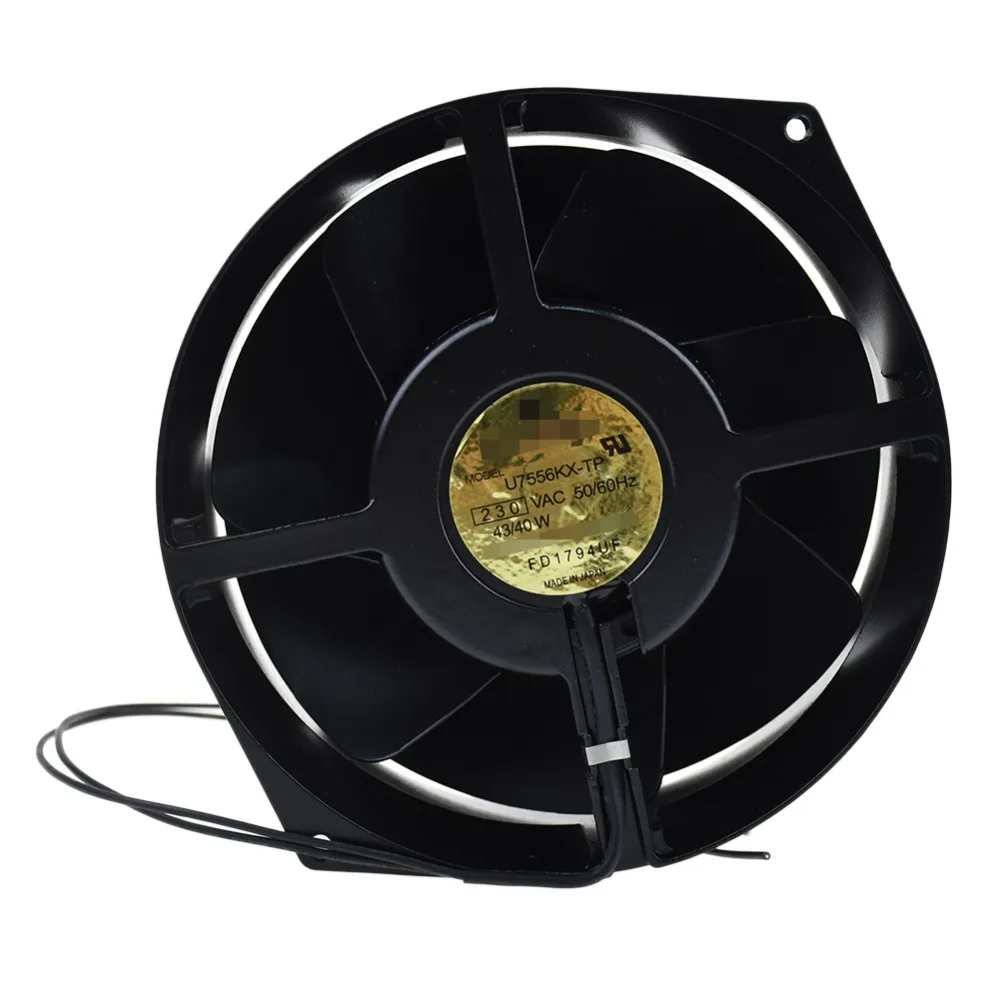 

Cooling Fan All Metal U7556KX-TP AC 230V for IKURA High Temperature Resistance Processor Cooler Heatsink Fan For Computer
