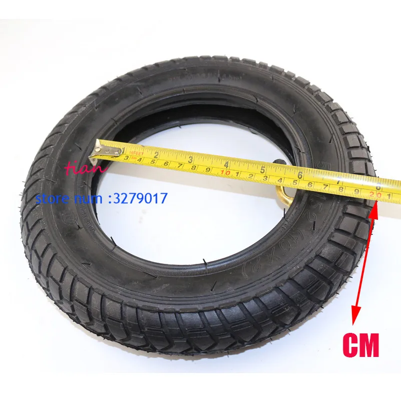 

Best 10X2 / 10X2.0 / 54-152 Tire with Inner Tube for 10 Inch Balance Scooter Gas Electric Scooters and e-Bike
