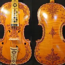Роскошный необычный норвежский скрипка 4/4 скрипка(4*4) для профессионального концертного исполнения#10173