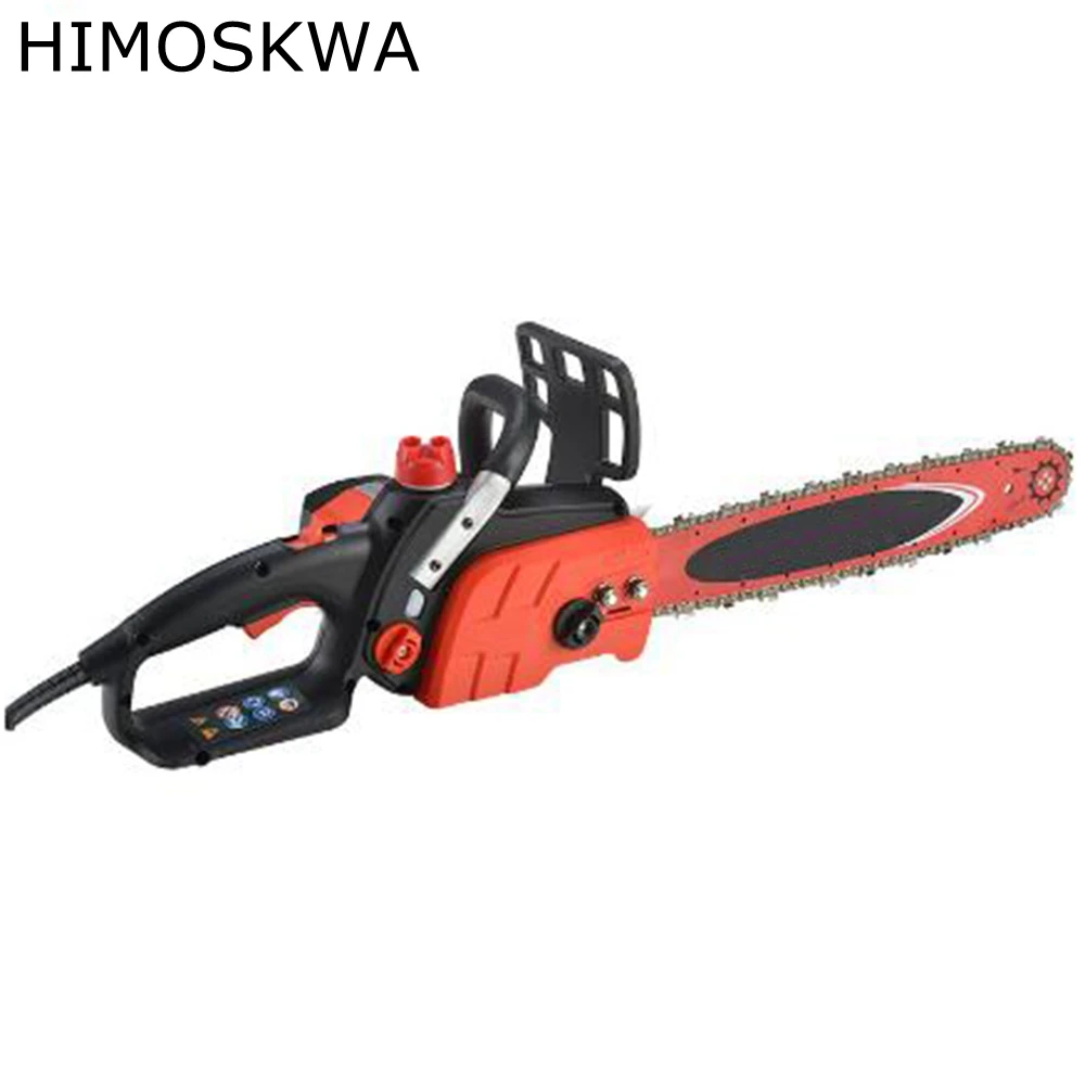 

HIMOSKWA 1800W Electric saw household logging saw electric chain saw multi - purpose woodworking tools Automatically Spray oil