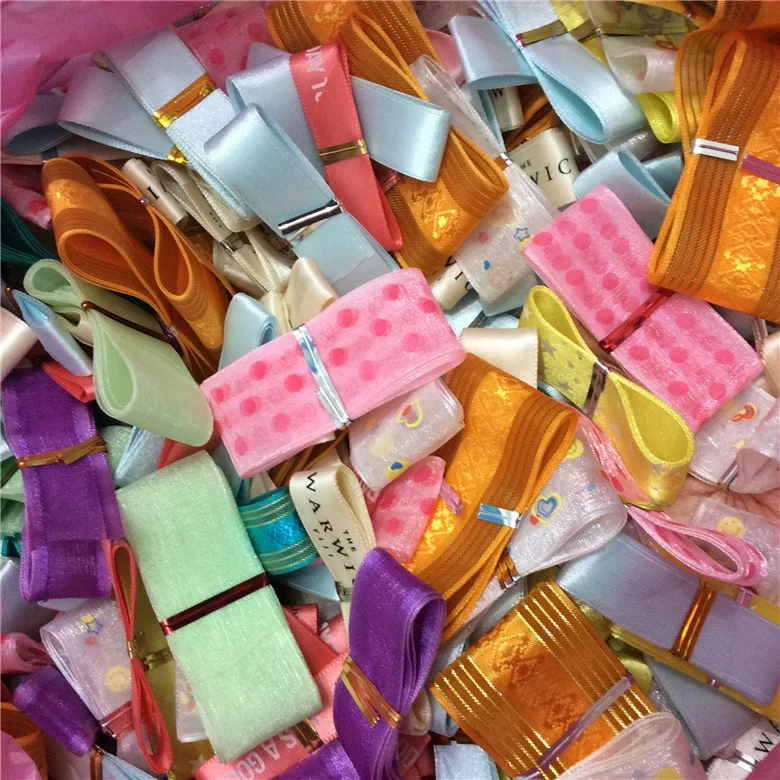 Inventory ribbon gift sample DIY handmade bow ribbon wedding gift gift