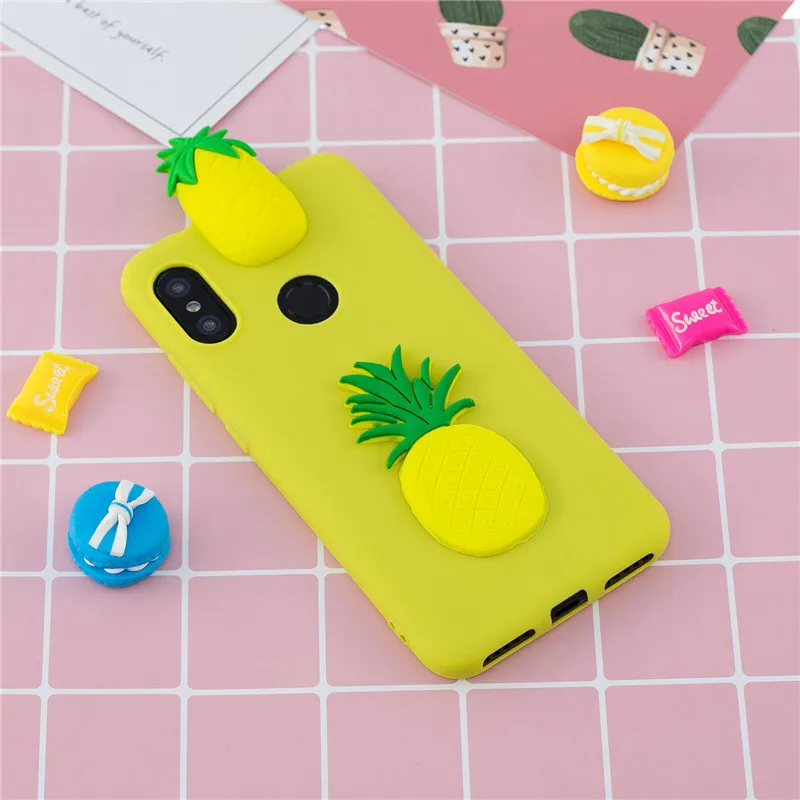 Для xiaomi mi a2 lite чехол для Coque xiaomi mi A2 Lite Xio mi A1 A2 A 2 lite чехол 3D единорог панда кукла мягкий чехол для телефона s