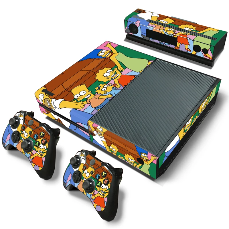 

Comics & Movie Sticker skin(The Simpsons) for Xbox One console & 2 Skin for Xbox One controller(TN X-1 0044)