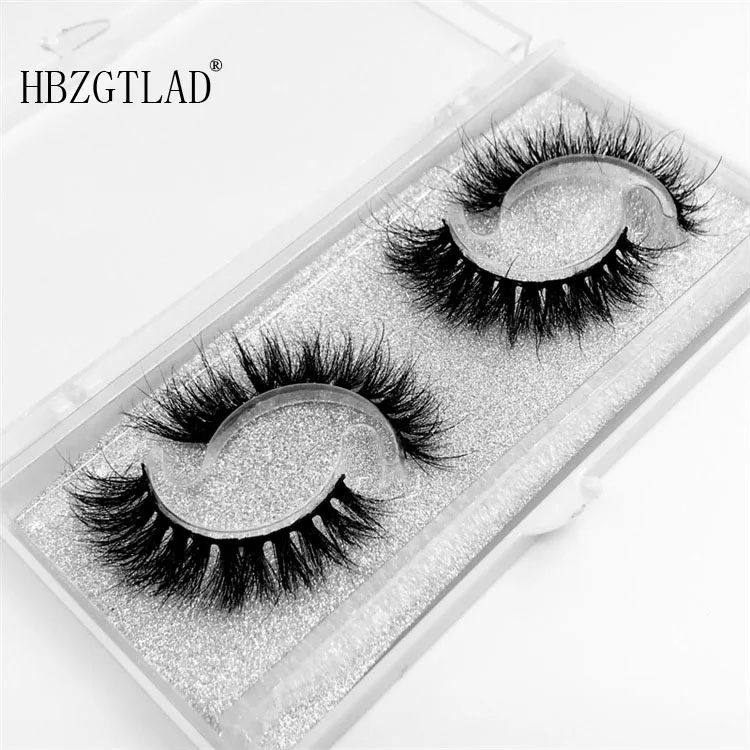 

2 pairs Mink Lashes 3D Mink Eyelashes 100% Cruelty free Lashes Handmade Reusable Natural Eyelashes Popular False Lashes Makeup