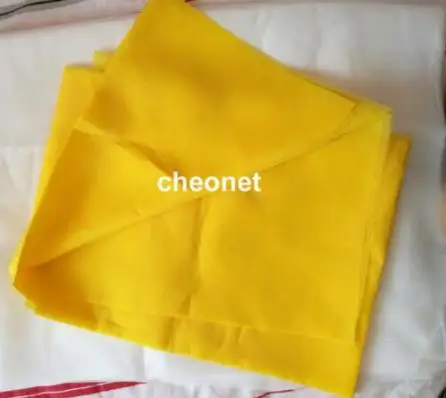 Free shipping! Discount 5 meters yellow polyester silk screen printing mesh 160T 400M