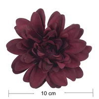 5PCS 10cm Dali Chrysanthemum Artificial Silk Flower Head For Home Wedding Party Decoration Wreath Scrapbooking Fake Flowers - Image 3