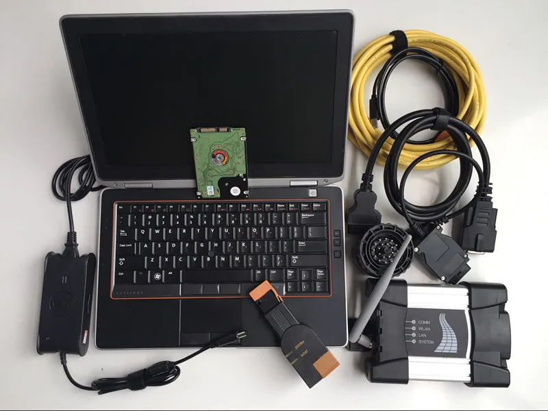  3 en 1 de diagnóstico y herramienta de programación para BMW icom next + 500gb hdd nuevo wifi icom 
