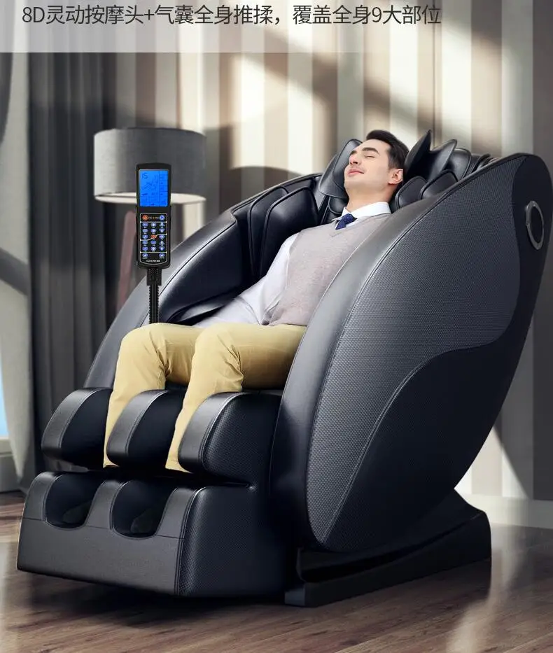 Luxurious 4d electric zero gravity massage chair automatic home capsule body kneading multi-functional massager sofa
