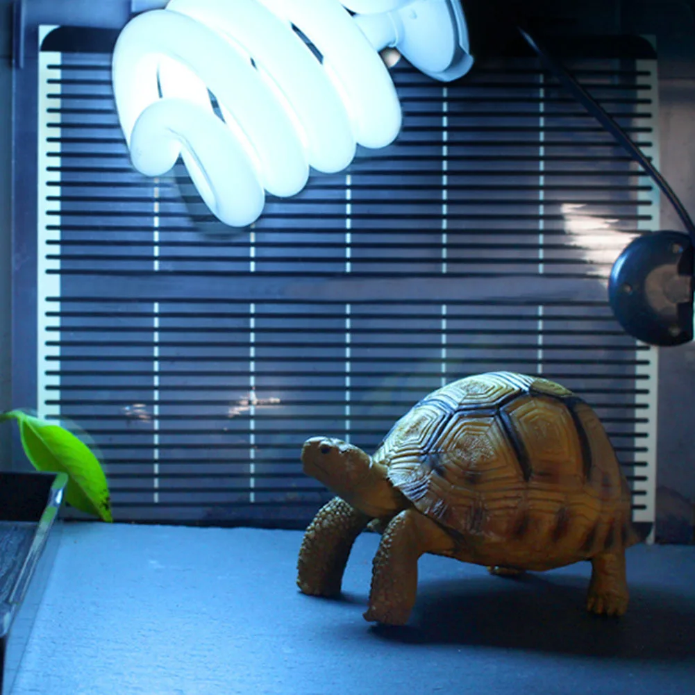 UVB5/10 рептилий черепаха кальция добавка светильник лампа компактная флуоресцентная лампа для вивария светильник 13 Вт E27 винтовой светильник