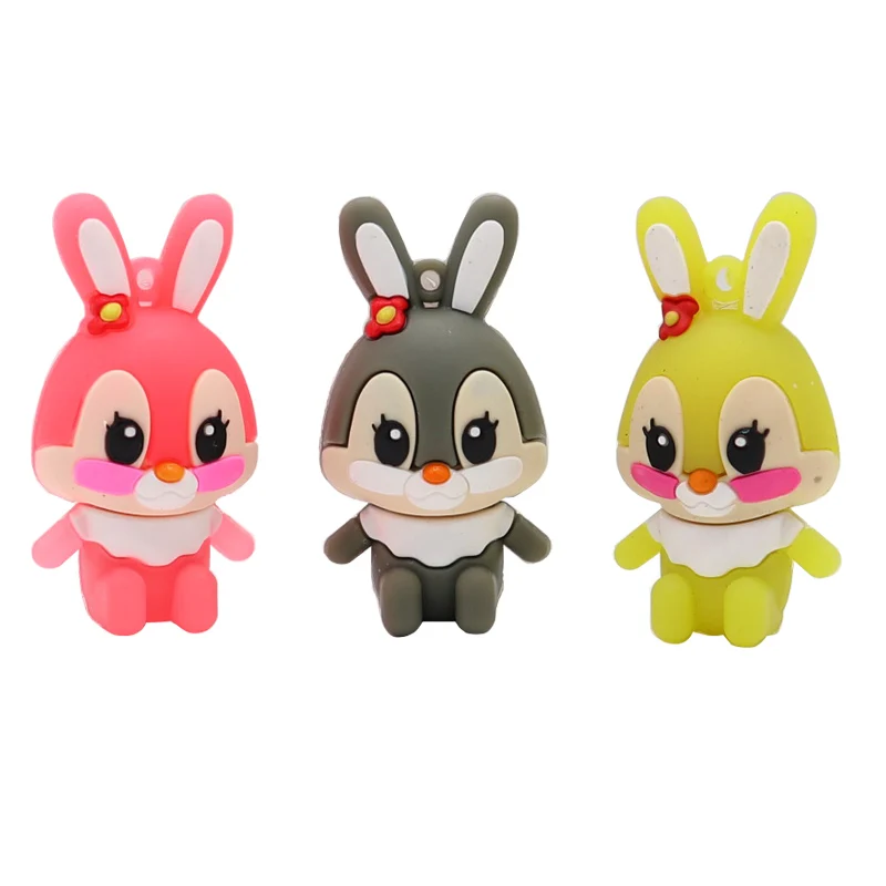 

Pendrive real capacity usb flash drive 4GB 8GB 16GB 32GB 64G cartoon cute rabbits memory stick creative gift pen drive usb stick