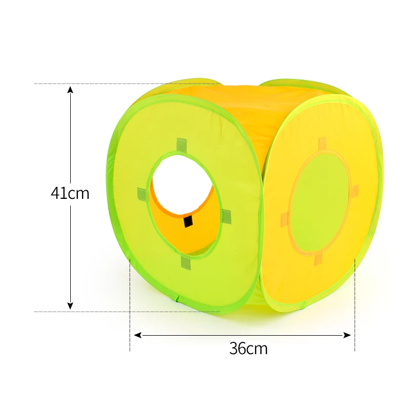3 цвета кошка котенок домашнее животное Игровая палатка-туннель игровая площадка игрушки открытый складной Забавный туннель для кошек Комбинируемые игрушки для кошек
