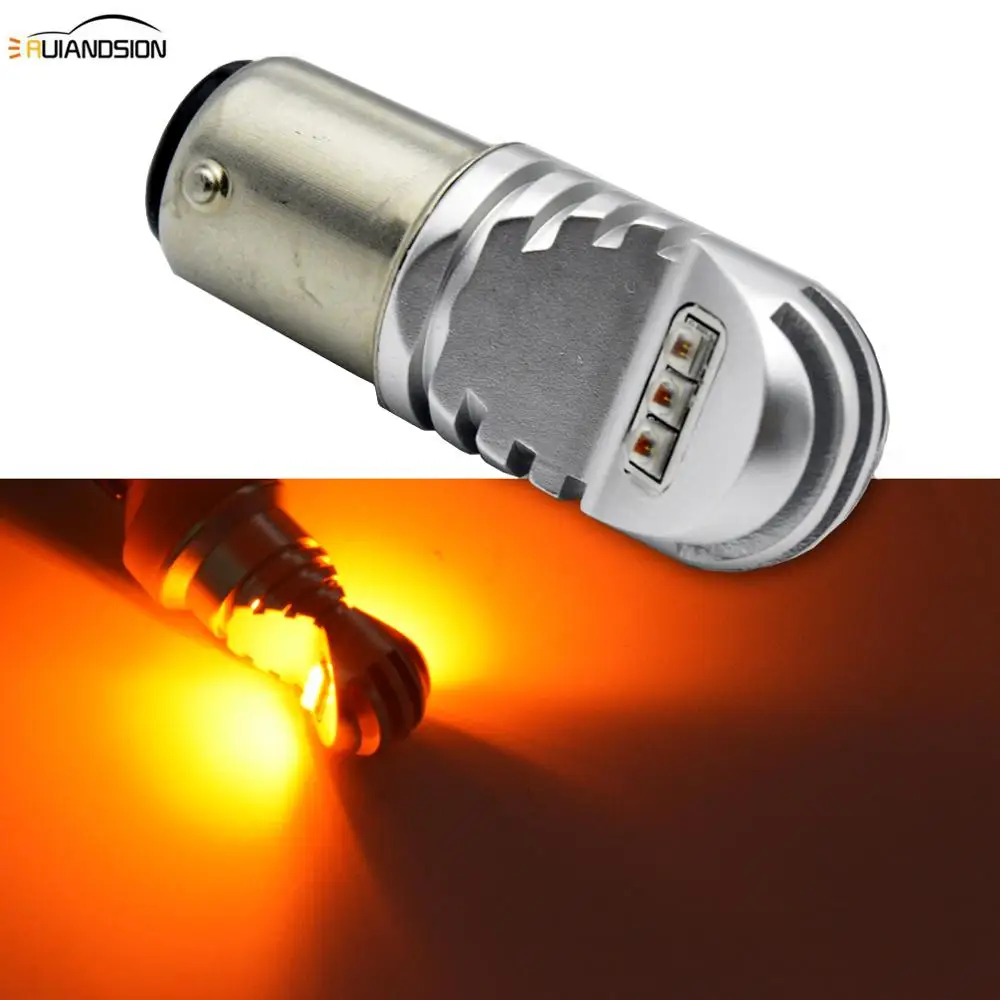 1 шт 30W 12V 24V 1157 BAY15D P21/5 Вт светодиодный обратный резервный лампочки CANBUS