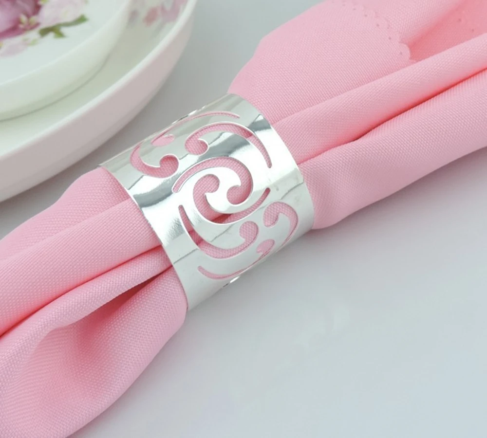 50pcs/lot SHSEJA High quality napkin ring table decoration kitchen