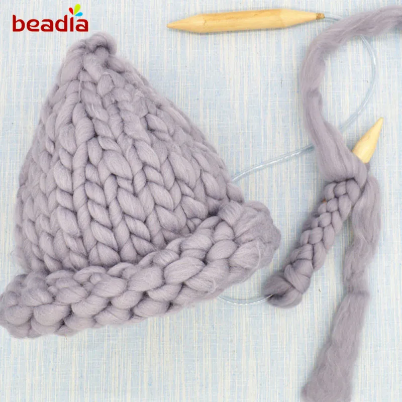 

Wholesale Ultra Coarse Yarn 21 Color to Choose Acrylic Blended Yarn Cotton Hand Yarn for Knitting Hat Socks