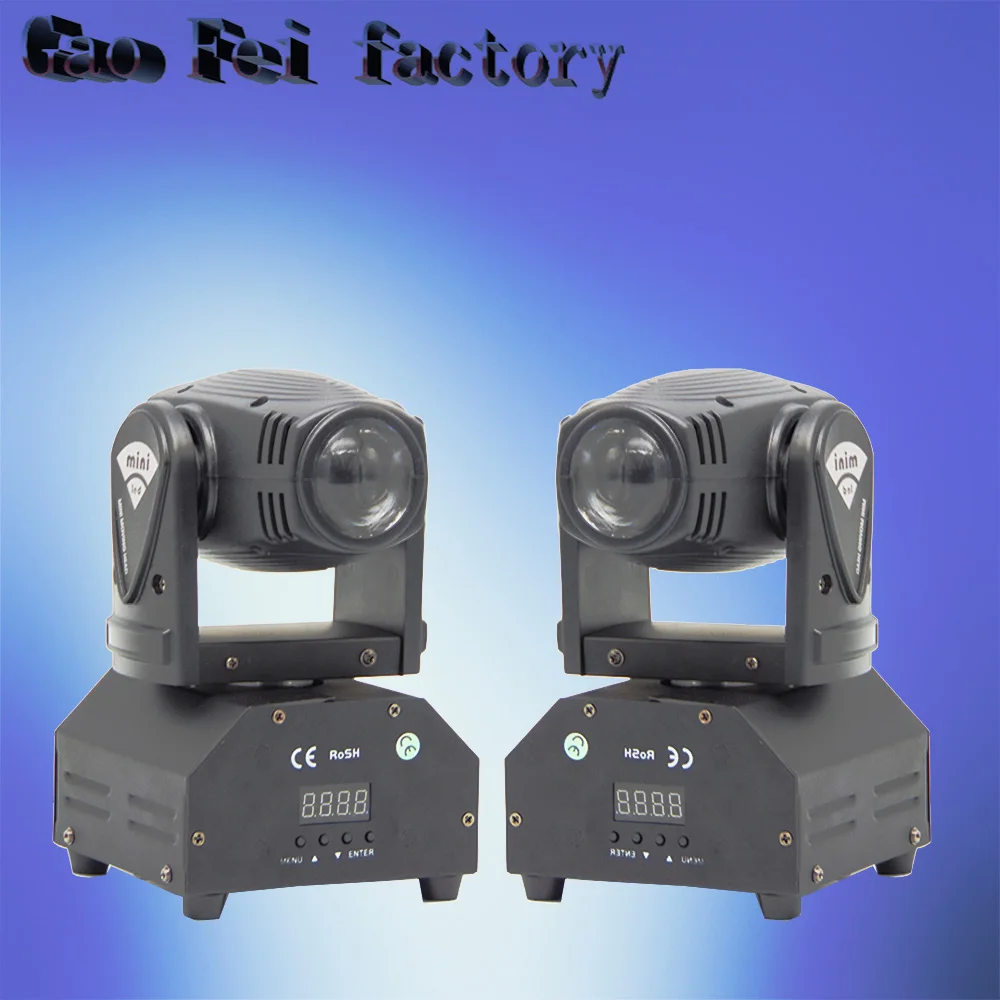 

moving led 10W beam stage light quad dmx control 10/13chs light rgbw colors for mini moving head light disco