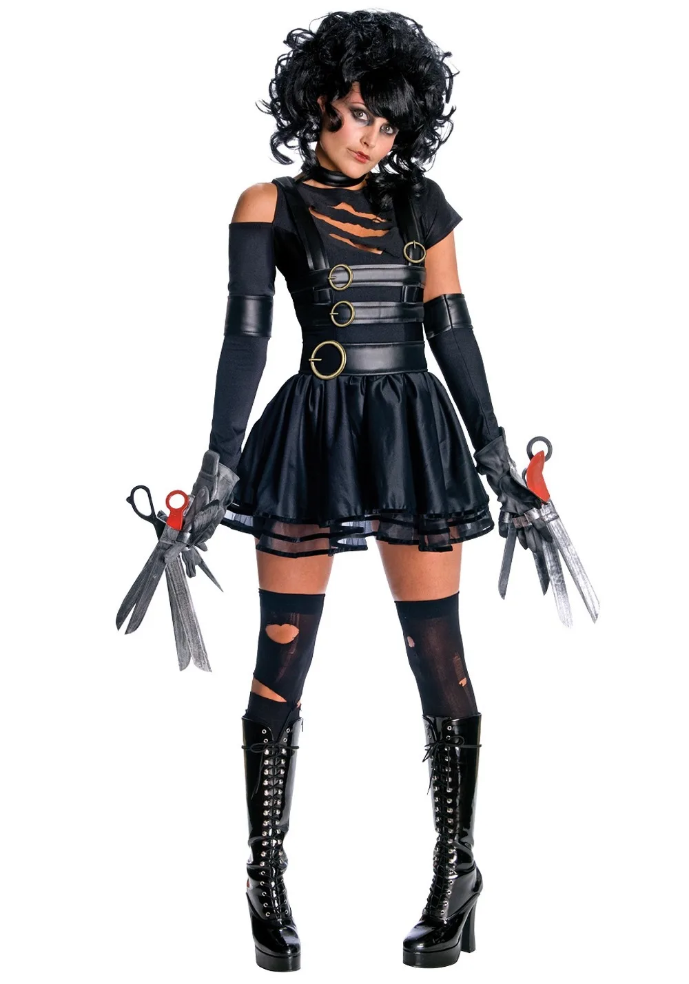 Best Quality Fashion Sexy Halloween Costumes With Free Shipping Miss Scissorhands Costume 3s1571