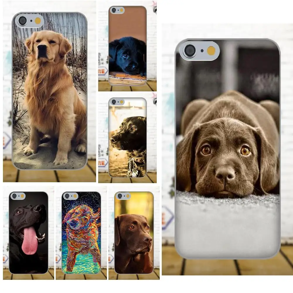 

Soft Cell Case For Apple iPhone 4 4S 5 5C SE 6 6S 7 8 Plus X For LG G4 G5 G6 K4 K7 K8 K10 Puppy Labrador Retriever Dog Design