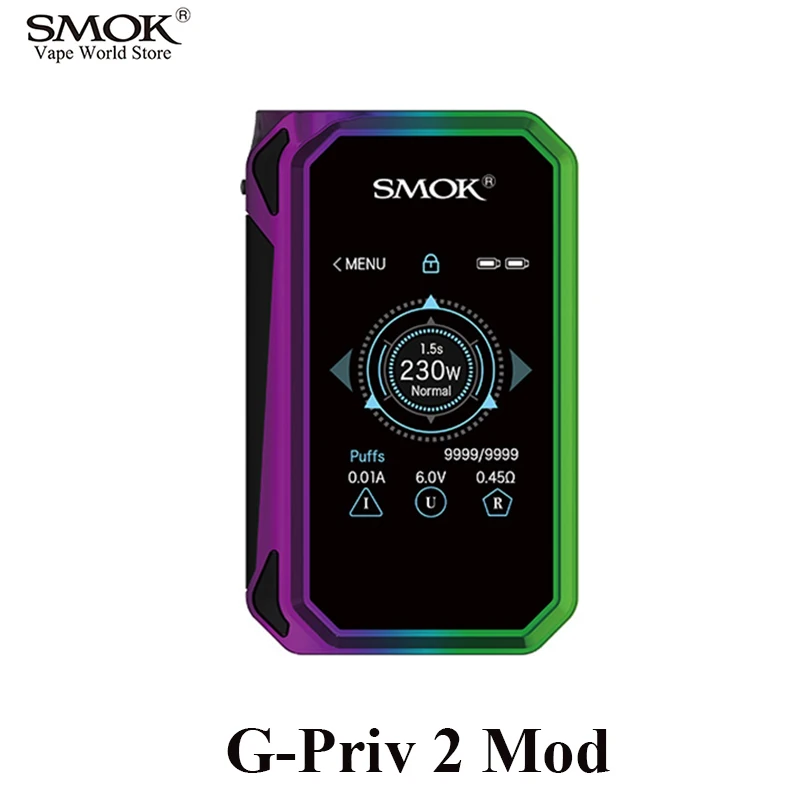 Electronic Cigarette SMOK G-PRIV 2 Vape Box Mod Vaporizer Mech Mod VS SMOK Alien Box Mod T-Priv Mod RX300 Pico S227