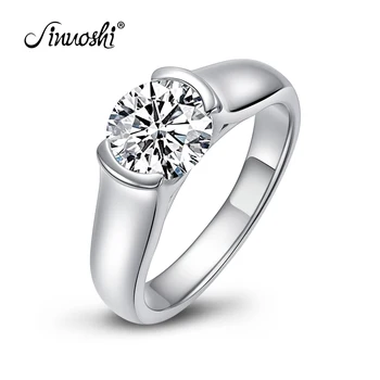 2.0 Carats Round Cut Solitaire Engagement Ring SONA Diamond 925 Sterling Silver Anniversary Wedding Band Ring for Women
2.0 Carats Round Cut Solitaire Engagement Ring SONA Diamond 925 Sterling Silver Anniversary Wedding Band Ring for Women