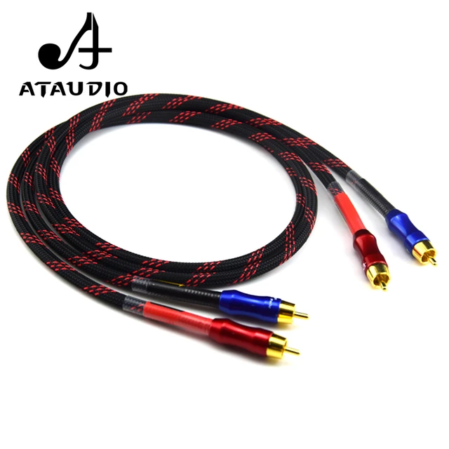 ATAUDIO HIFI Stereo Pair RCA Cable High-performance Premium Hi-Fi