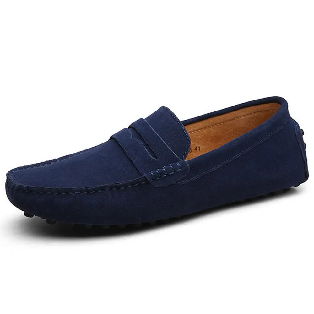 Shoes Men 2016 New Summer Suede Loafers Mens Casual Moccasins Flat ...