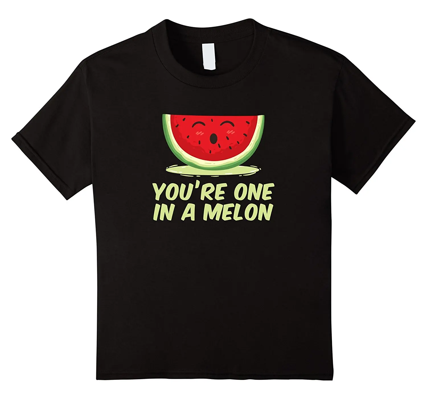You're One In A Melon Watermelon T Shirt Summer Style Hip Hop Men T
