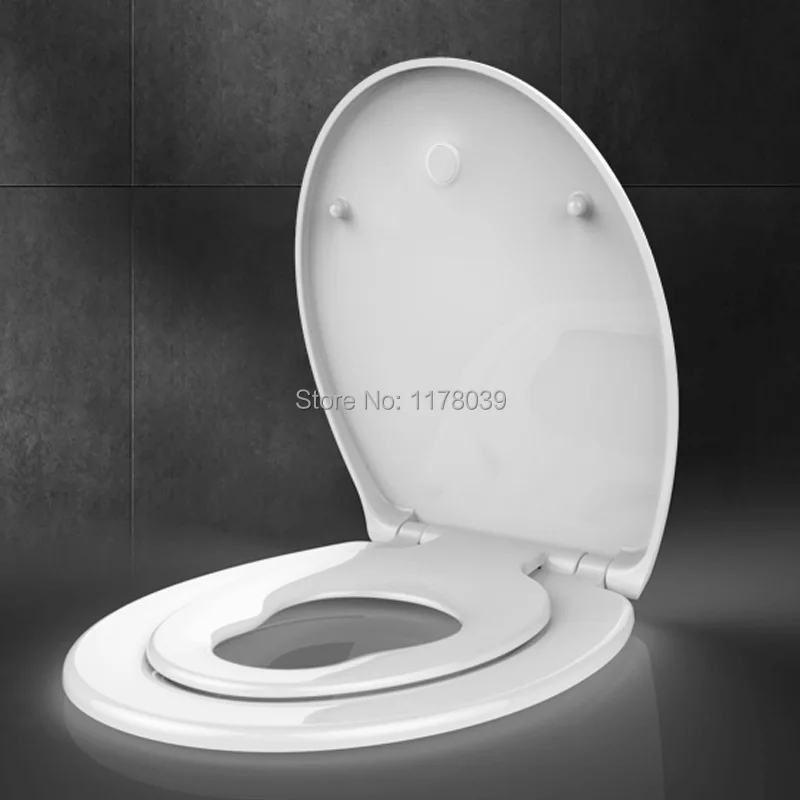Утолщенная UF доска O type медленно закрывает обычную крышку унитаза мочевина