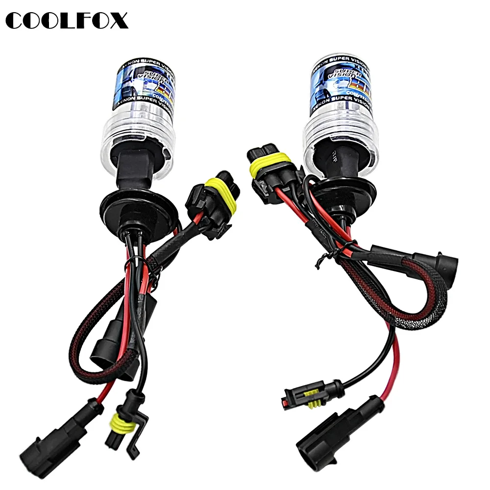 COOLFOX 12v 55w Xenon H7 H1 H11 HB3 9005 H3 9006 hb4 HID Xenon Bulb Headlight