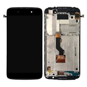 

H New for Alcatel One Touch Idol 3 4.7 LTE / 6039 LCD Screen and Digitizer Full Assembly with Frame