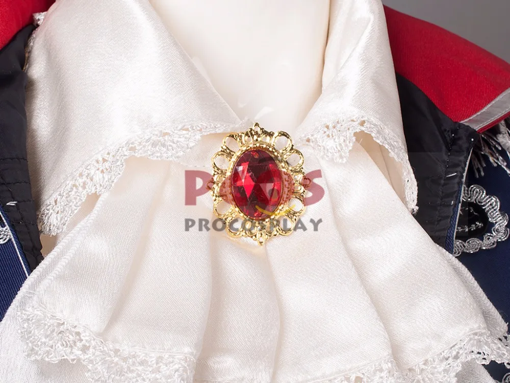 APH Axis Powers Hetalia Prussia Woman Version Cosplay Costume /& Hat mp000961